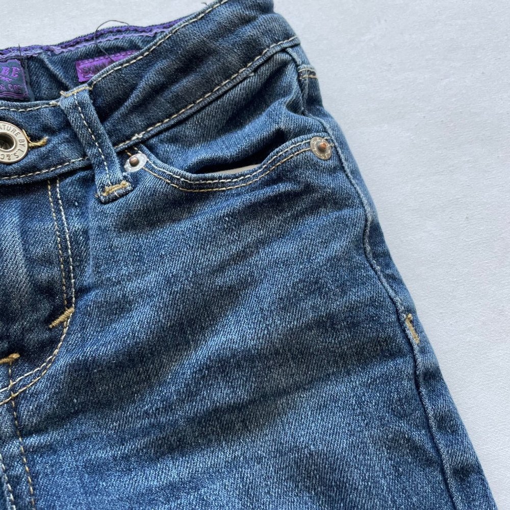 Signature Levi Strauss Skinny Flare Fit Jeans size 4 - Picture 4 of 8